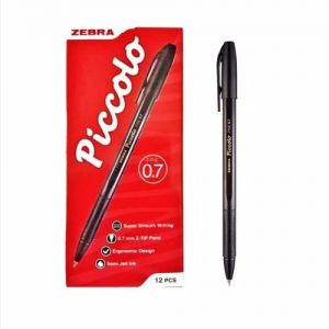 Zebra Piccolo 0.7 Hitam