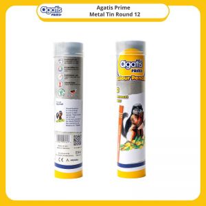 Agatis Prime Permanent Color Metal Tin Round 12 PMH-C-R1201