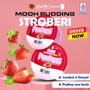 Mooh Puding Stroberi
