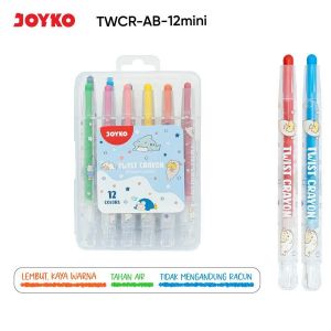 Joyko Twist Crayon TWCR-AB-12MINI