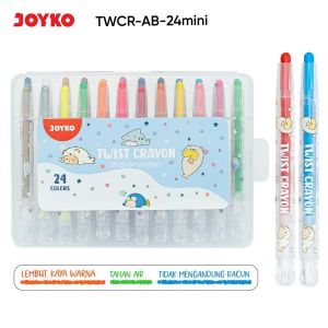 Joyko Twist Crayon 24 TWCR-AB-24MINI