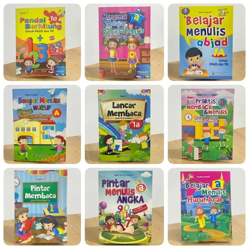 BUKU TK PAUD A4 32 Hal