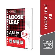 BigBoss Loose Leaf  A5 50