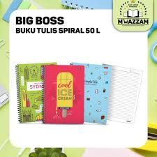 BigBoss Note Spiral Boxy 50