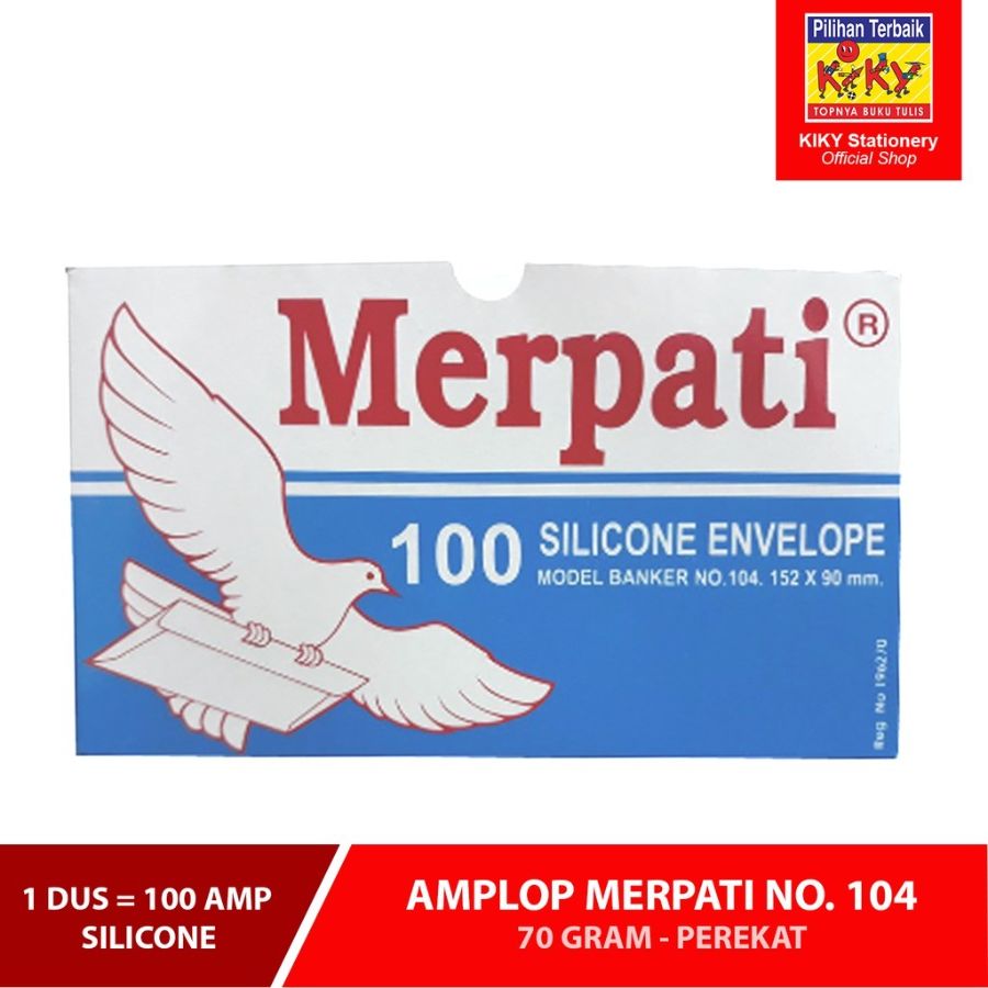 Amplop Merpati 104 70g @100