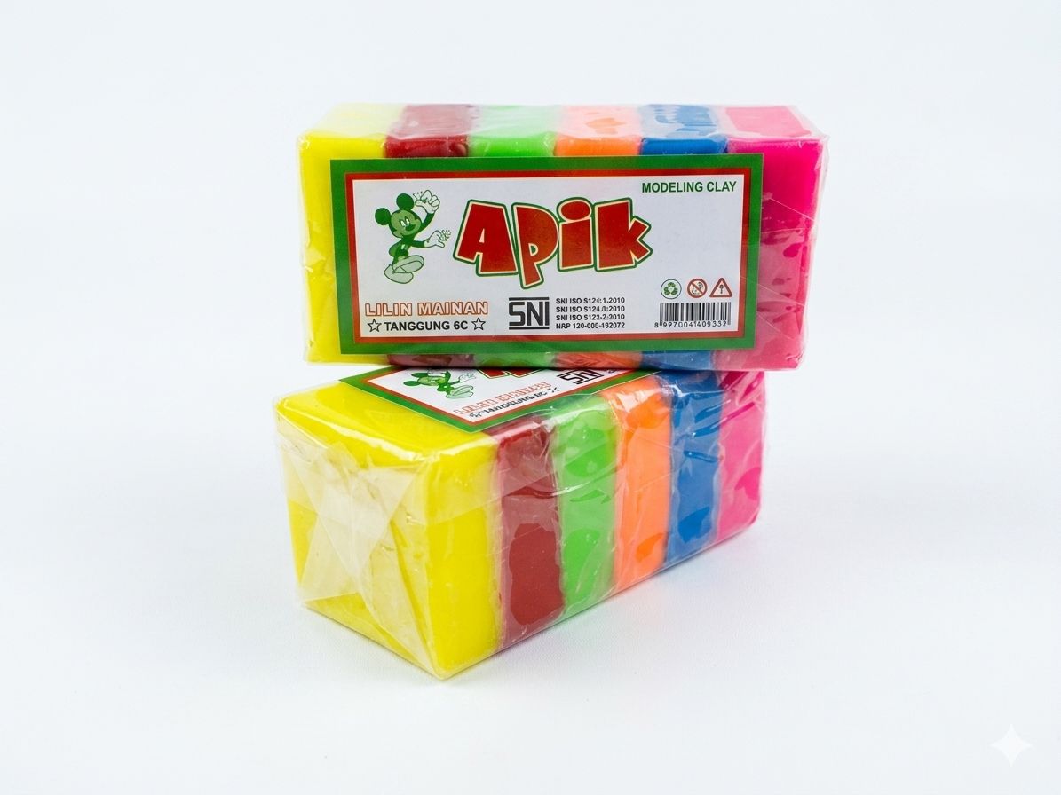 Apik PLASTISIN SEDANG 6W