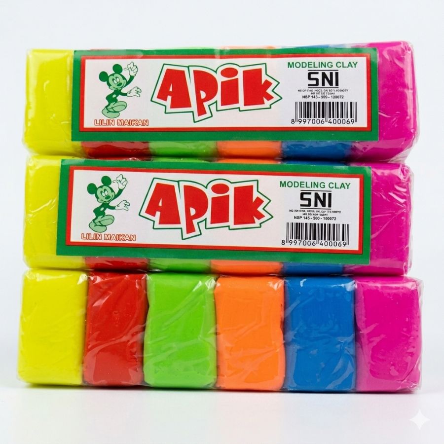 APIK Plastisin Kecil 6W