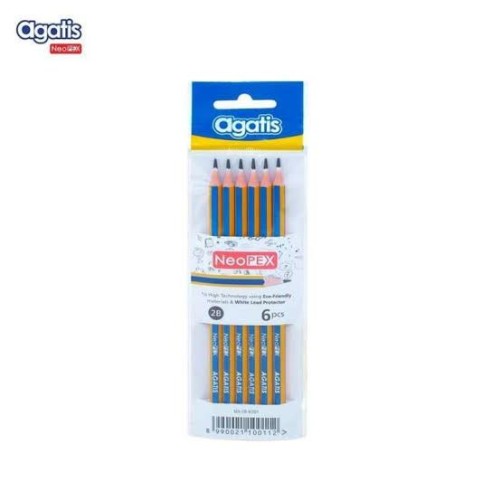 Agatis NeoPex Pensil 2B Metallic @6 NH-2B-M6O01