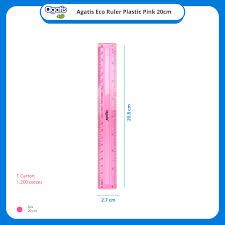 Agatis Penggaris 20cm Warna