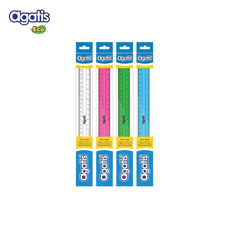 Agatis Penggaris 30cm Warna R30-PS-OP1