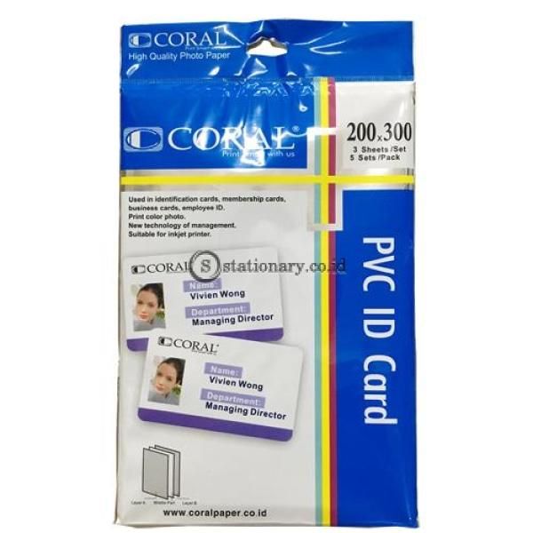 Coral PVC ID Card @10