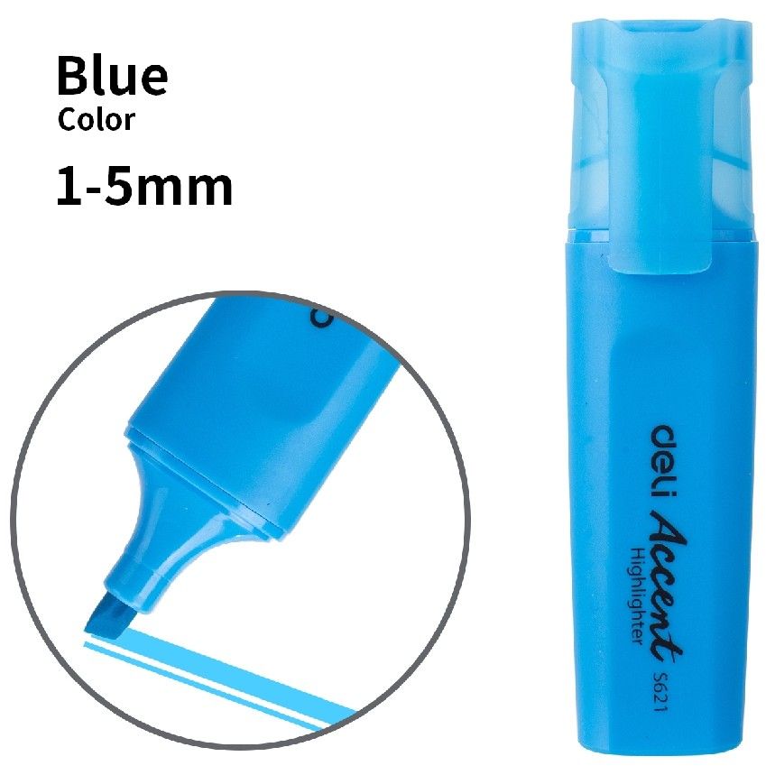 DELI Stabilo Biru S621