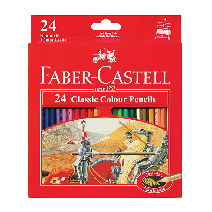 Faber Castell Pensil Warna Classic 24 L