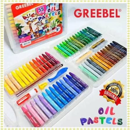 Greebel Crayon 55 Warna