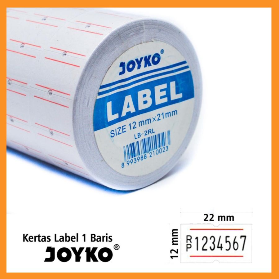 Joyko Label Harga 1 Line LB-2RL @10