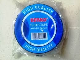 Kenko Cloth Tape 1 inci 24mm Biru