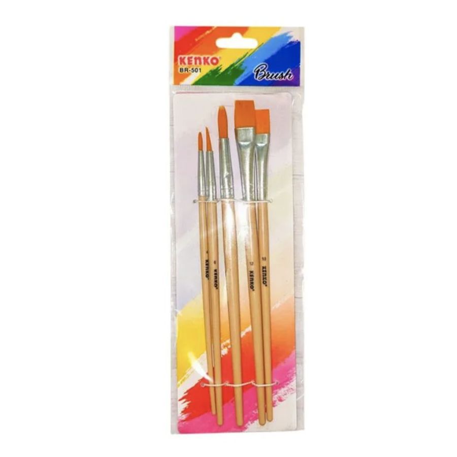 Kenko Kuas Lukis Set @5 BR-501