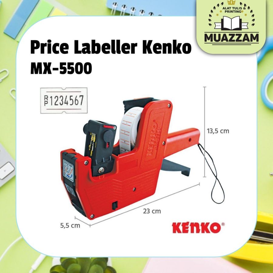 Kenko Mesin Label Harga MX-5500 1 Line