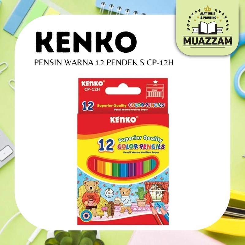 Kenko Pensil Warna 12 S CP-12H