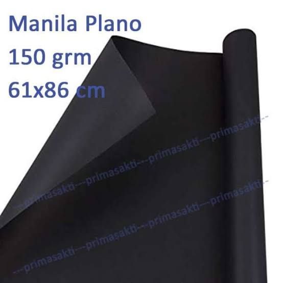 Kertas karton hitam 61x86