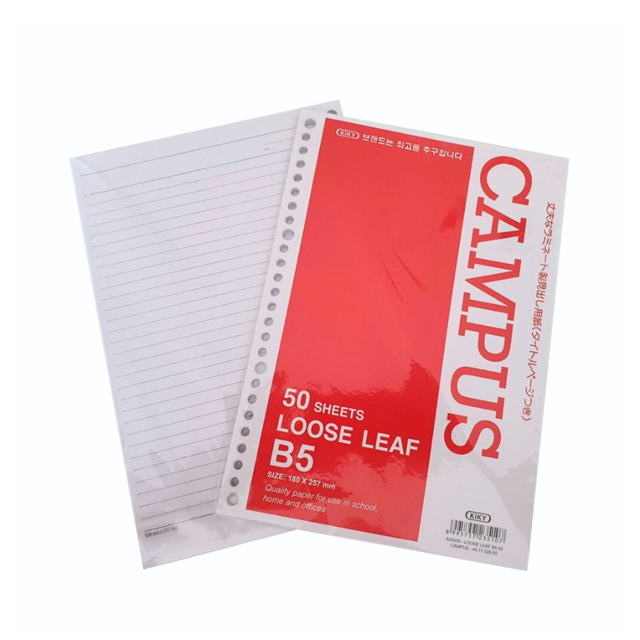 Kiky Loose Leaf B5 50 624305
