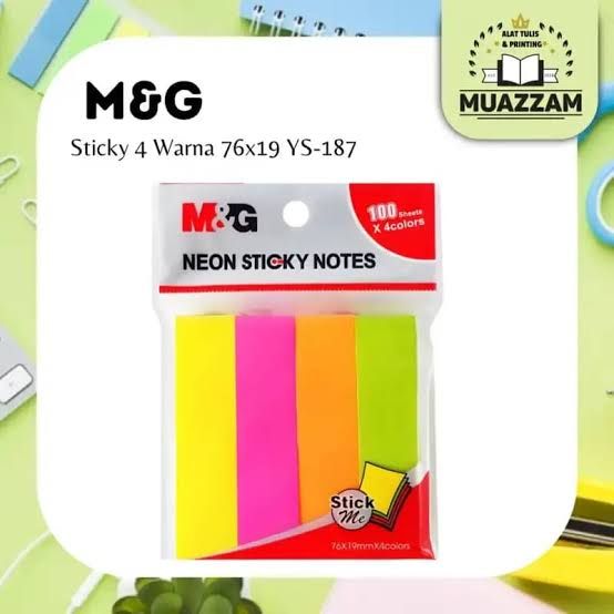 MNG Sticky 4C 76x19 YS-187