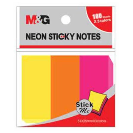 MNG Sticky Notes 51x25 3w YS-186