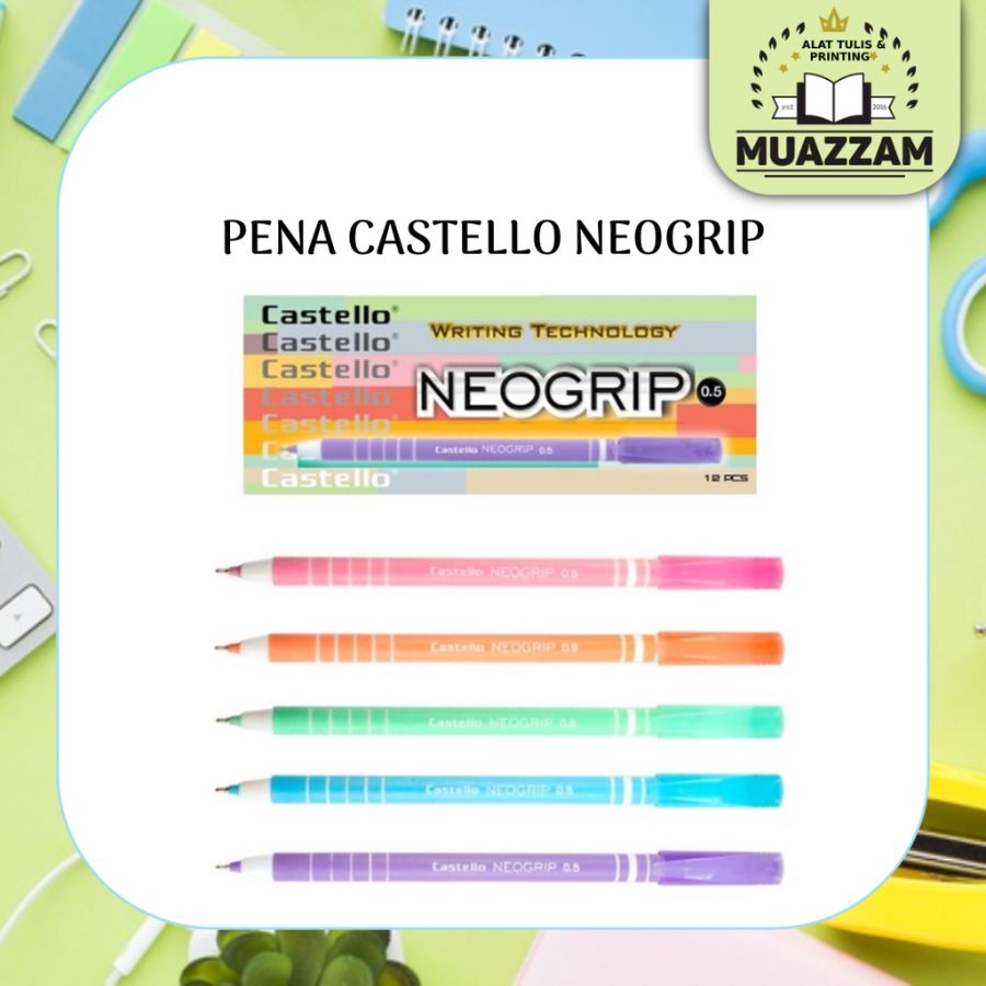 Pena Standar Castello Neogrip 0.5