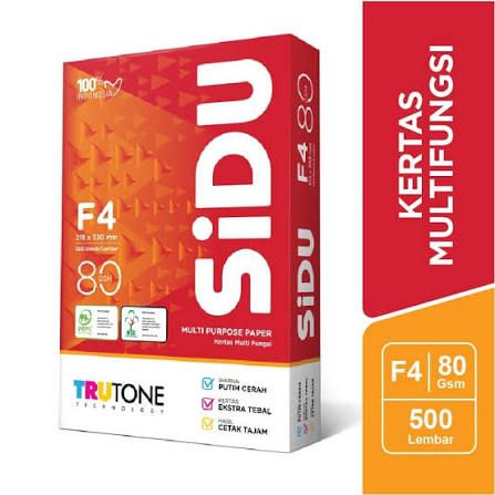 SIDU F4 80gsm