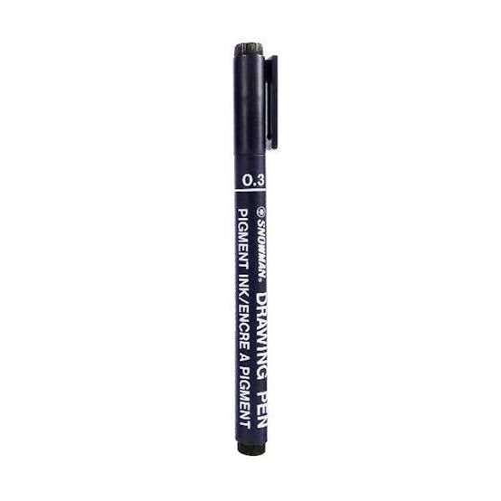 Snowman Drawing Pen 0.3