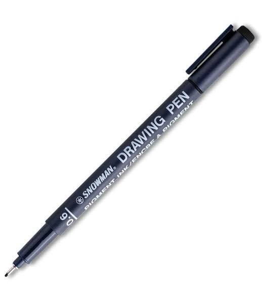 Snowman Drawing Pen 0.6
