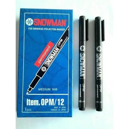 Snowman Drawing Pen OPM