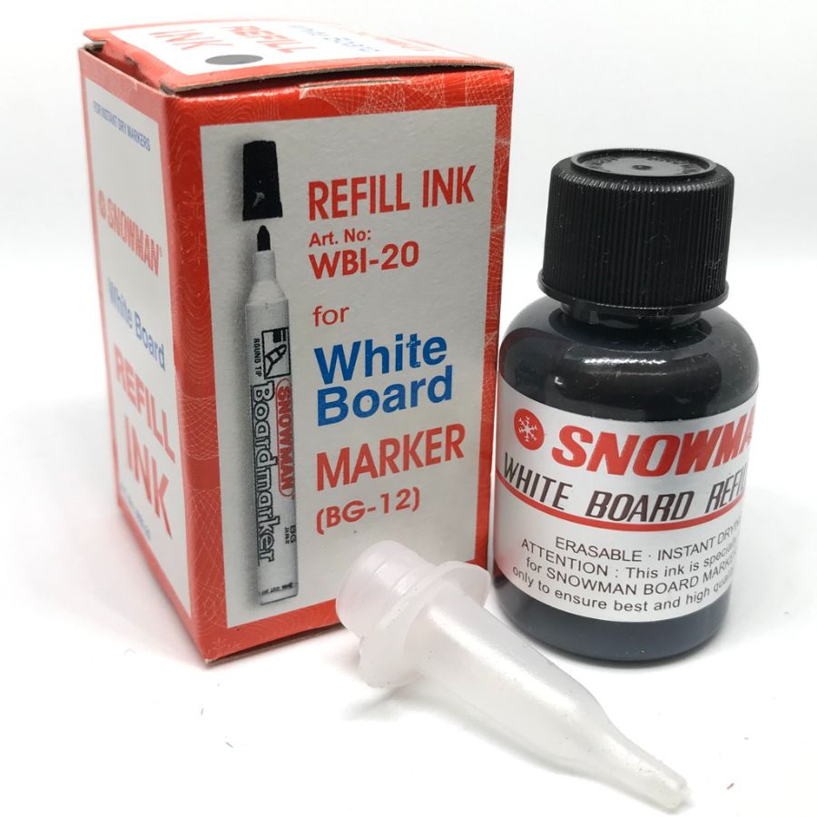 Snowman Tinta WB Hitam