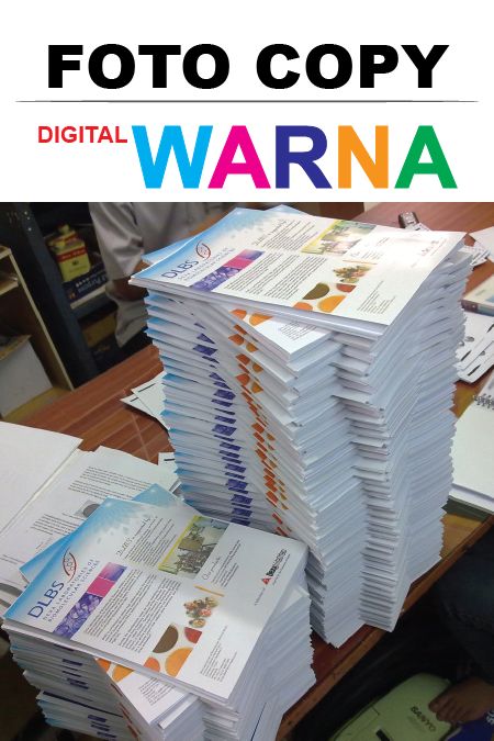 Fotocopy Warna A4 / F4