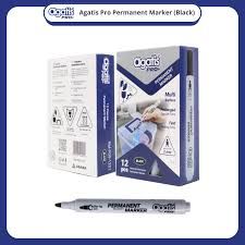 Agatis Pro Spidol Permanen Hitam RM-P09-PC01