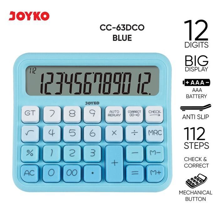Joyko Kalkulator CC-63DCO