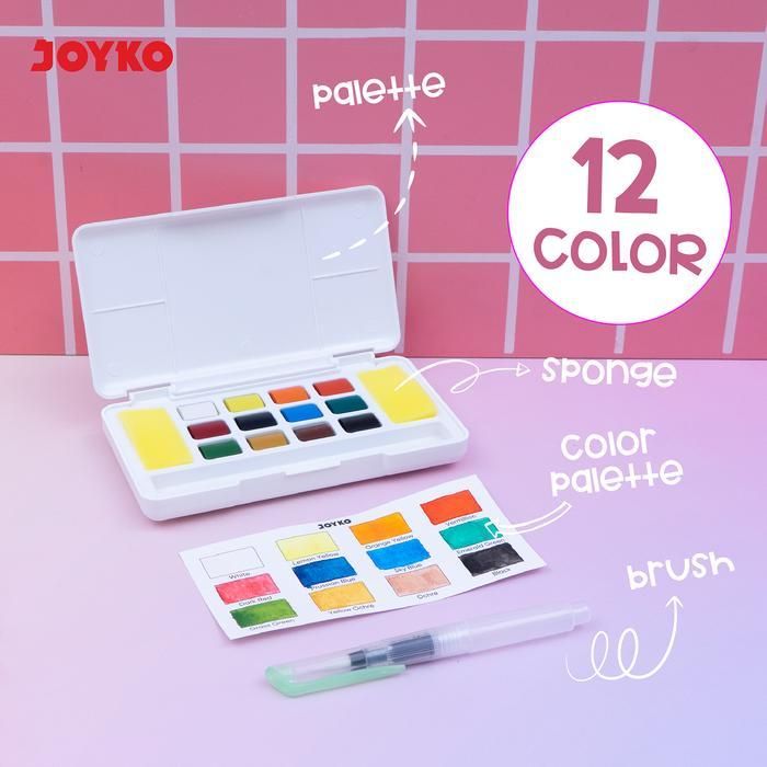 Joyko Watercolor 12 WC-5-12