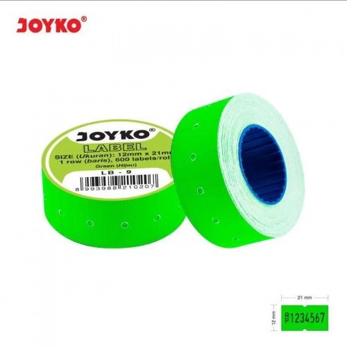 Joyko kertas Label LB-9 isi 10