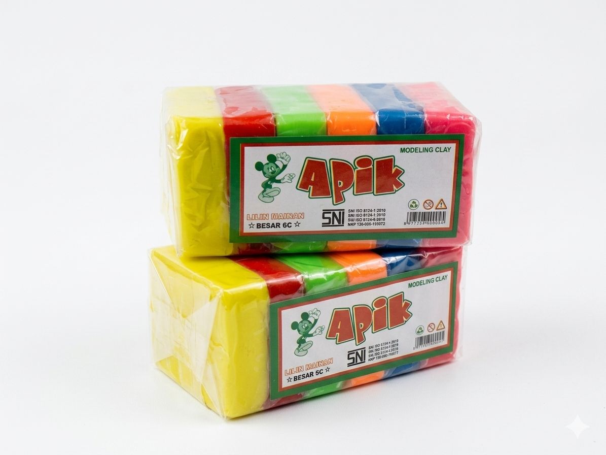 Apik Plastisin Besar 6w