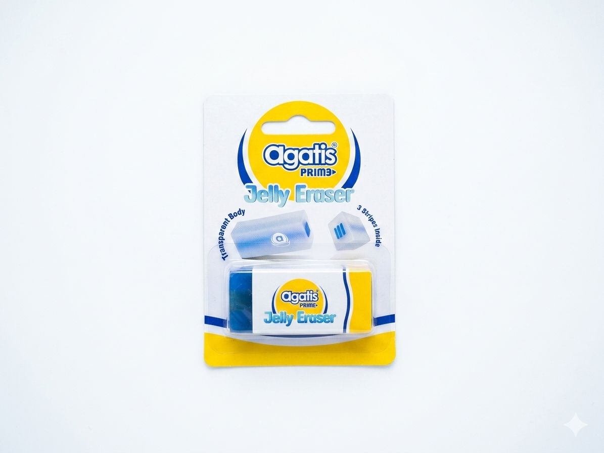 Agatis Prime Penghapus Jelly Blue PE-PJ39-BC01