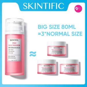Skintific msh niacinamide brightening moist gel (moist pink jumbo) 80gr