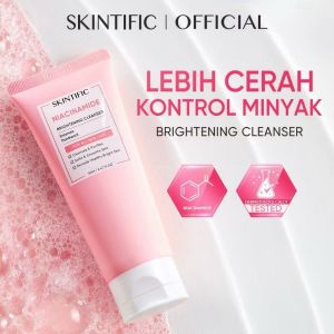 Skintific niacinamide brightening cleanser for all skin type