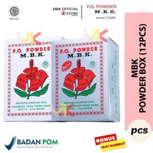 Powder sachet box isi 12
