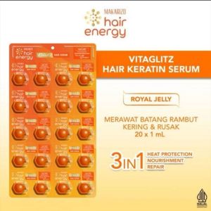 Makarizo vitaglitz hair serum isi 20