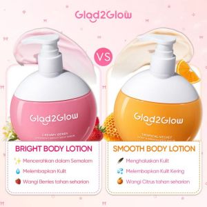 Glad2glow body serum pump