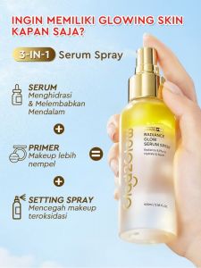 Glad2glow radiance glow serum spray
