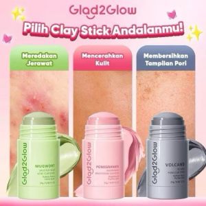 Glad2glow clay mask 