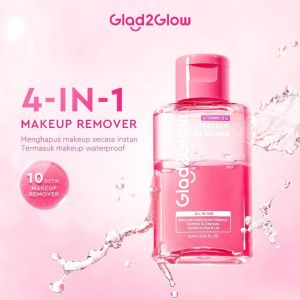 Glad2glow makeup remover vitamin B12