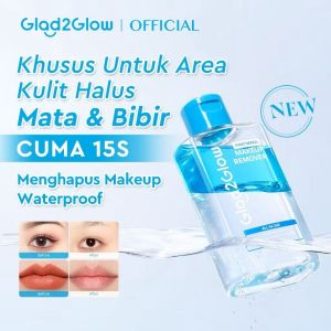 Glad2glow makeup remover panthenol