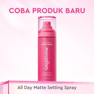 Glad2glow matte seting spray